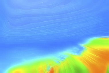 Dijital Resimlendirme Yumuşak Vibrant Soyut Arkaplan