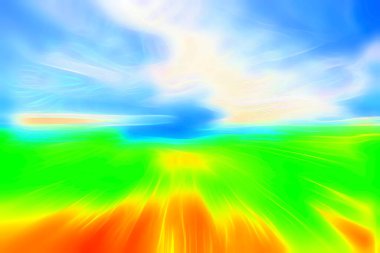 Dijital Görüntü Soyut Hipnotik Arkaplan