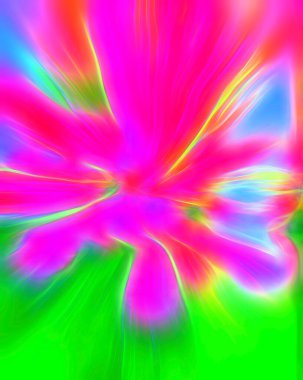 Dijital Görüntü Soyut Hipnotik Arkaplan