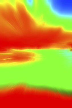 Dijital Görüntü Soyut Hipnotik Arkaplan