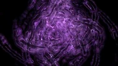 Dijital Renklendirme Soyut Renkli Kabarcıklar