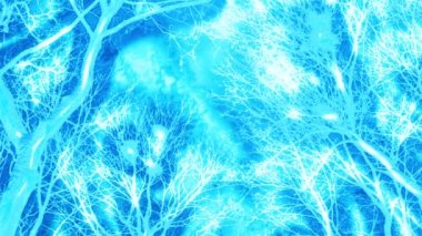 Soyut Doğal Sanat Dijital Hazırlama