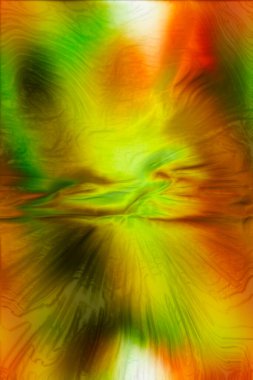 Summer Peyzaj Tepeleri ve Ufuk