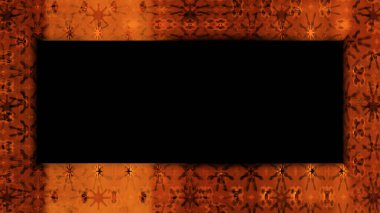 Soyut Arkaplan Deseni Çerçeve Dijital İllüstrasyon