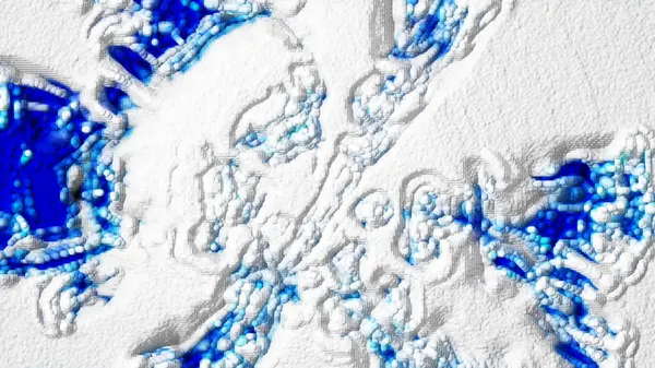 Soyut Bubbles Efekti Arkaplan Dijital Hazırlama — Stok fotoğraf