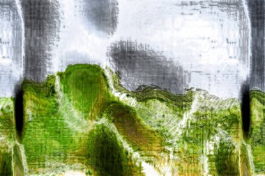 Dijital Resimlendirme Soyut Vibrant Arkaplanı