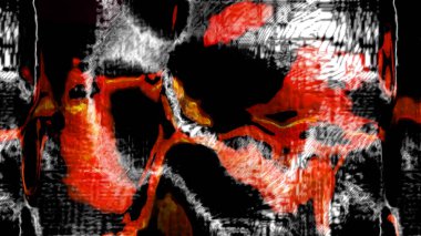 Dijital Resimlendirme Soyut Vibrant Arkaplanı