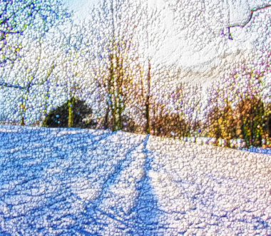 Dijital Resimlendirme Yumuşak Vibrant Soyut Arkaplan