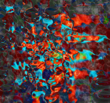 Dijital Resimlendirme Yumuşak Vibrant Soyut Arkaplan