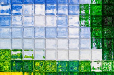 Kare Döşemeler Titreşimli Soyut Arkaplan Dijital Resimleri