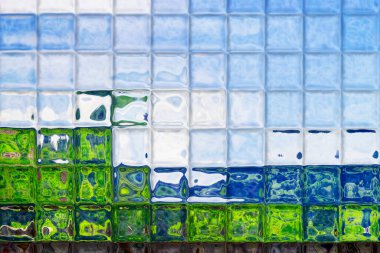 Kare Döşemeler Titreşimli Soyut Arkaplan Dijital Resimleri