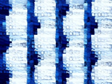 Dijital Resimlendirme Soyut Vibrant Arkaplanı