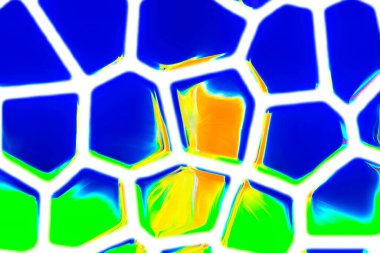 Dijital Resimlendirme Bulmaca Parçaları Canlı Arkaplan