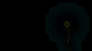 Dijital Hazırlama Yüksek Enerji Elektrik Videosu