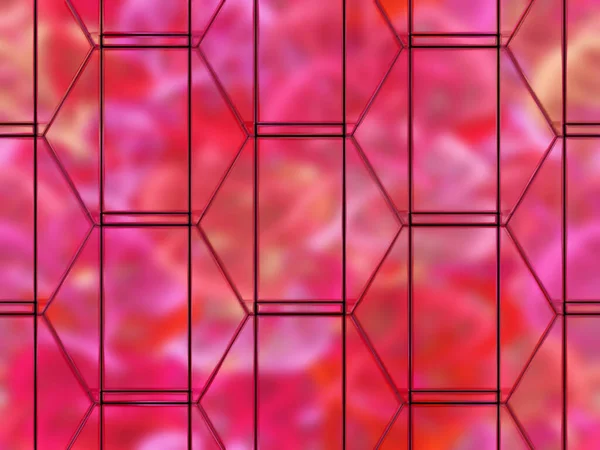 Digitale Weergave Abstracte Roze Vloeistof Effect Achtergrond — Stockfoto