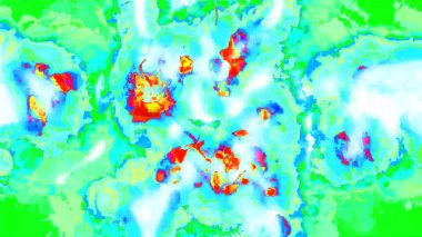 Soyut Canlı Arkaplan Dijital İllüstrasyon