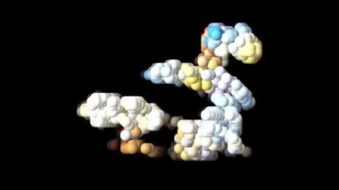 Soyut Vibrant Topları Dijital Hazırlama