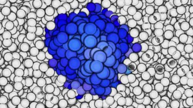 Soyut Vibrant Karikatür Küre Dijital Hazırlama