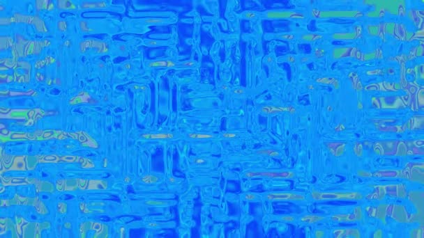 Аннотация Vibrant Fluid Background Digital Rendering — стоковое видео