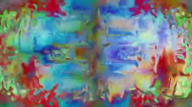 Soyut Vibrant Akışkan Arkaplan Dijital Hazırlama