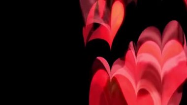 Dalgalı Canlı Soyut Arkaplan Dijital Görüntüleme