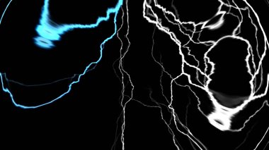 Elektrik Yüksek Enerji Arkaplan Dijital Hazırlama