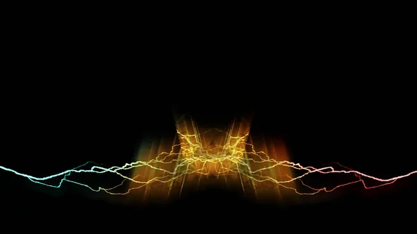 Elektrischer High Energy Hintergrund Digitales Rendering — Stockfoto