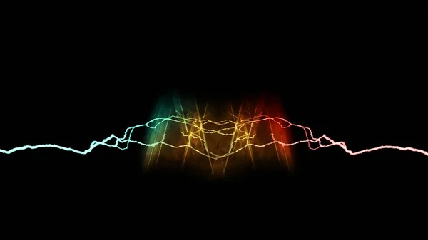 Electric High Energy Background Digital Rendering — Stock Fotó