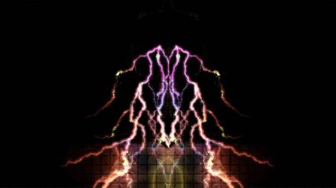 Şimşek ve Dramatik Gök Gürültüsü Dijital Hazırlama