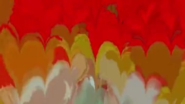 Dalgalı Canlı Soyut Arkaplan Dijital Görüntüleme