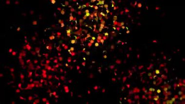 Parıldayan Vibrant Küreler Soyut Arkaplan Dijital Hazırlama