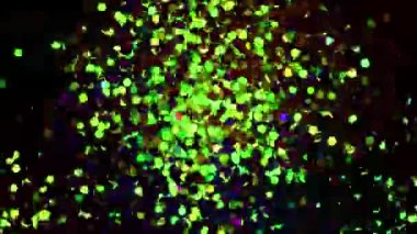 Parıldayan Vibrant Küreler Soyut Arkaplan Dijital Hazırlama