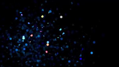 Parıldayan Vibrant Küreler Soyut Arkaplan Dijital Hazırlama