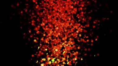 Parıldayan Vibrant Küreler Soyut Arkaplan Dijital Hazırlama