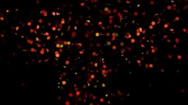 Parıldayan Vibrant Küreler Soyut Arkaplan Dijital Hazırlama