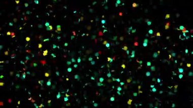 Parıldayan Vibrant Küreler Soyut Arkaplan Dijital Hazırlama