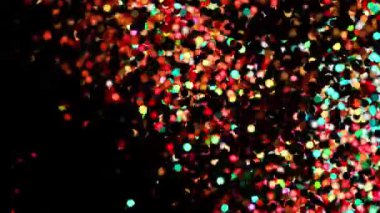 Parıldayan Vibrant Küreler Soyut Arkaplan Dijital Hazırlama