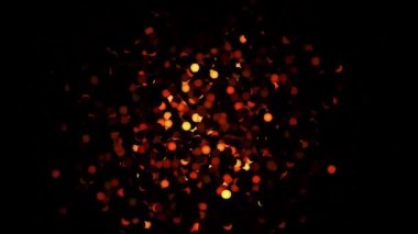 Parıldayan Vibrant Küreler Soyut Arkaplan Dijital Hazırlama