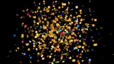 Parıldayan Vibrant Küreler Soyut Arkaplan Dijital Hazırlama