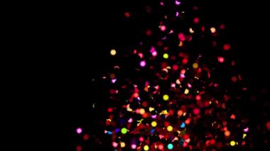 Parıldayan Vibrant Küreler Soyut Arkaplan Dijital Hazırlama