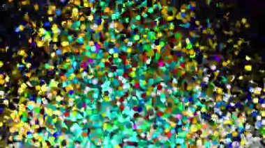 Parıldayan Vibrant Küreler Soyut Arkaplan Dijital Hazırlama