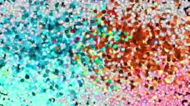 Parıldayan Vibrant Küreler Soyut Arkaplan Dijital Hazırlama