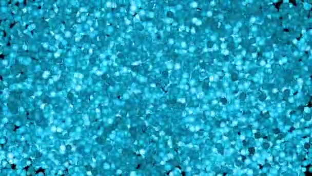 Sfera Vibrant Glitter Abstrak Pencitraan Digital Latar Belakang — Stok Video