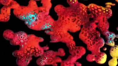 Soyut Sıvı Arkaplan Dijital Hazırlama