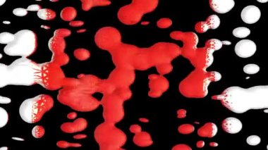 Soyut Sıvı Arkaplan Dijital Hazırlama