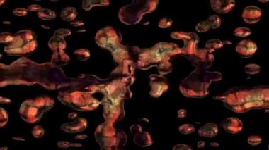 Soyut Sıvı Arkaplan Dijital Hazırlama