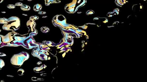 液体背景数字渲染 — 图库视频影像
