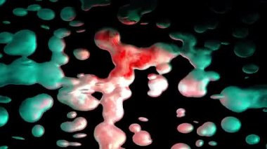 Soyut Sıvı Arkaplan Dijital Hazırlama