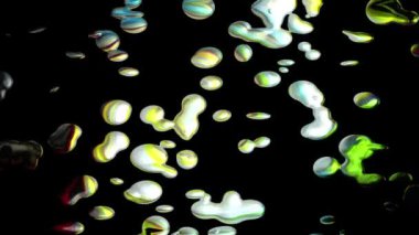 Soyut Sıvı Arkaplan Dijital Hazırlama