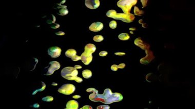 Soyut Sıvı Arkaplan Dijital Hazırlama